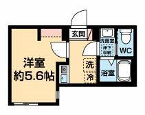 フロンティア川崎の間取り