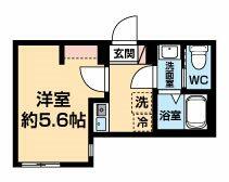 フロンティア川崎の間取り