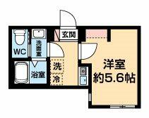 フロンティア川崎の間取り