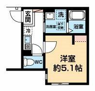 フロンティア川崎の間取り