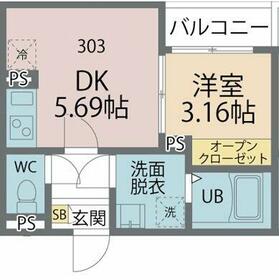 カインドネス矢部中央の間取り