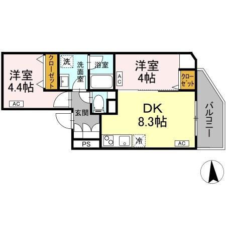LiveFlat高田馬場の間取り
