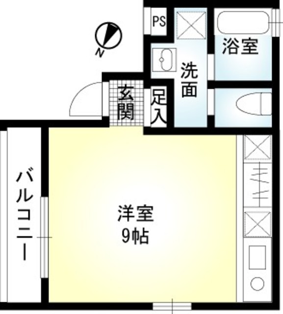 リシェス橋本の間取り