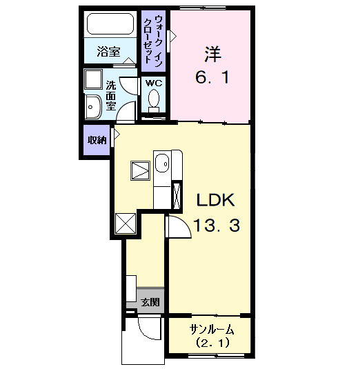 エスペランサの間取り
