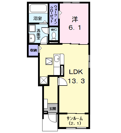 エスペランサの間取り