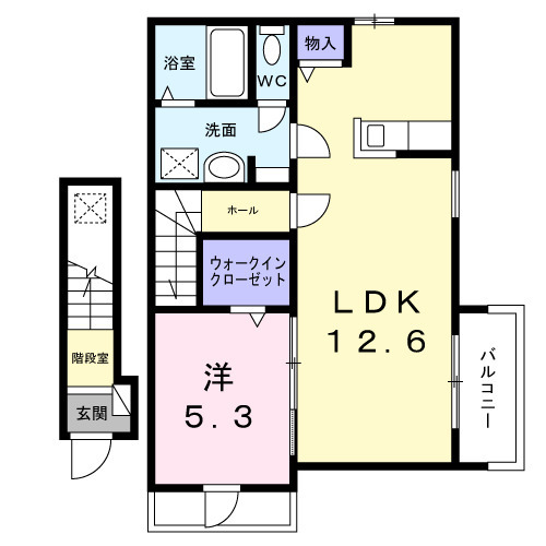 ピアッツァ川崎 Ⅱの間取り