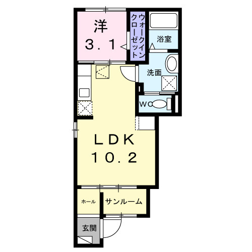 東風家の間取り
