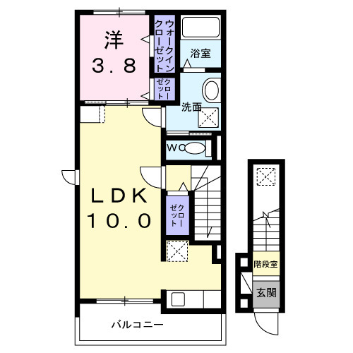 東風家の間取り