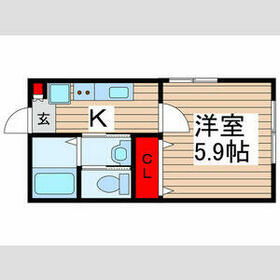 大和田ステーションハイツの間取り