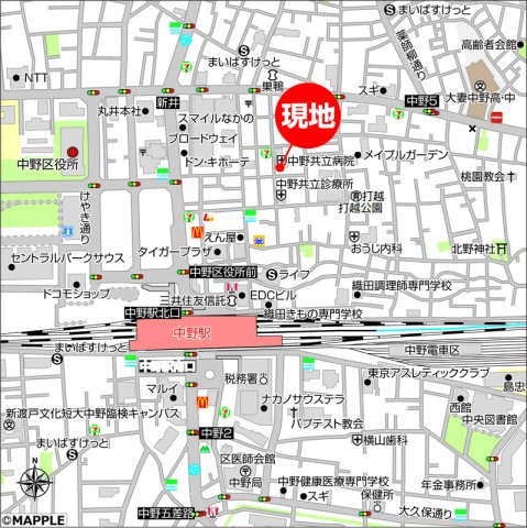 1/1 地図