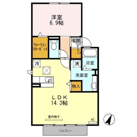 エーデルワイス苗代の間取り