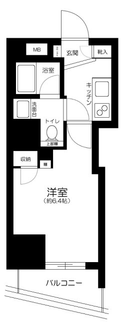 コンシェリア池袋MASTER'S VILLAの間取り
