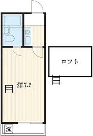 コーポ戸ヶ崎の間取り
