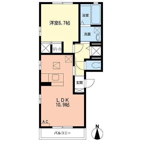 バリエンテの間取り