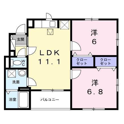 Sun Fieldの間取り