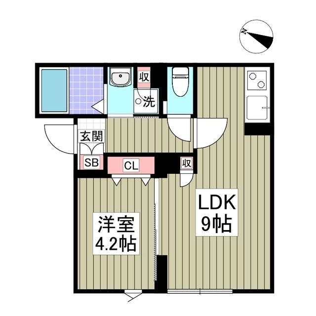 ルネコート西新宿五丁目Ⅲの間取り