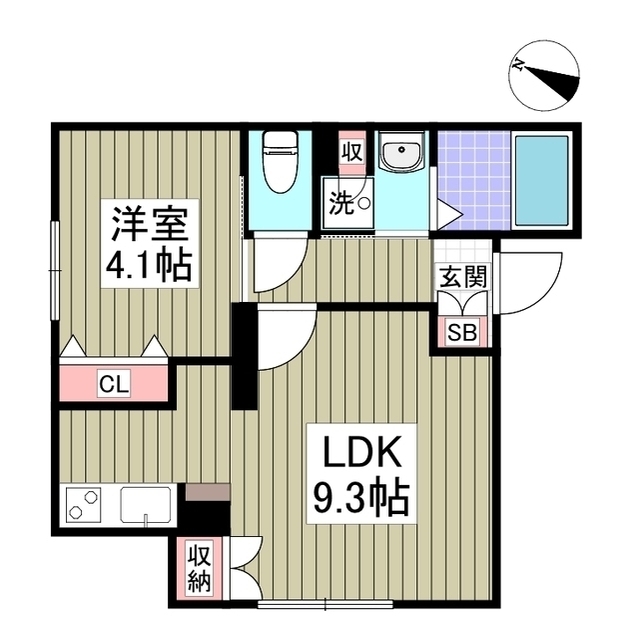 ルネコート西新宿五丁目Ⅲの間取り