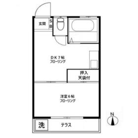 第三コーポ下山の間取り