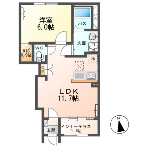 ルミナージュの間取り