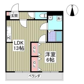 uハウスの間取り