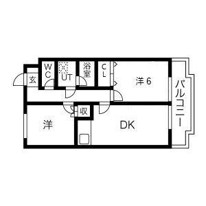 レジデンス東刈谷の間取り