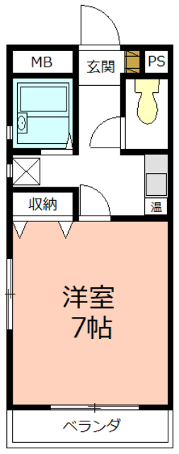 エクセル枇杷島の間取り