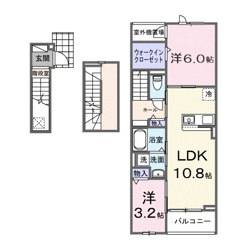 ヒカルサ大宮中川の間取り
