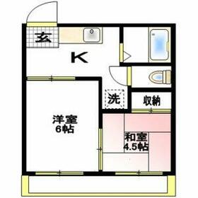 ラフォーレ子母口の間取り