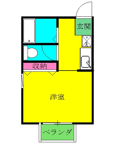 ヒルテラス湘南Bの間取り