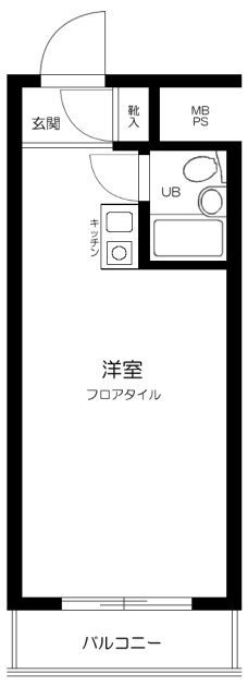 グランドハイツ八丁堀の間取り