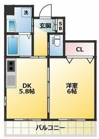 グレース桃井の間取り