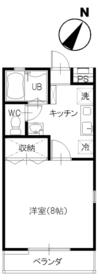 ブルージェ・アベ和光Ⅱの間取り