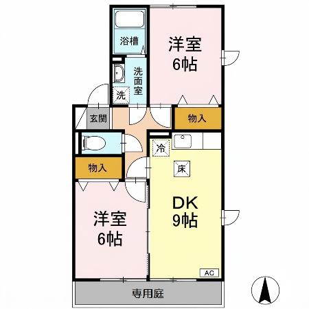 ストーク吉野の間取り