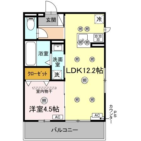 2/6 間取