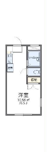 レオパレスルミエールの間取り
