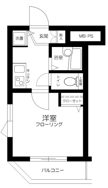 ヴィータローザ江古田の間取り