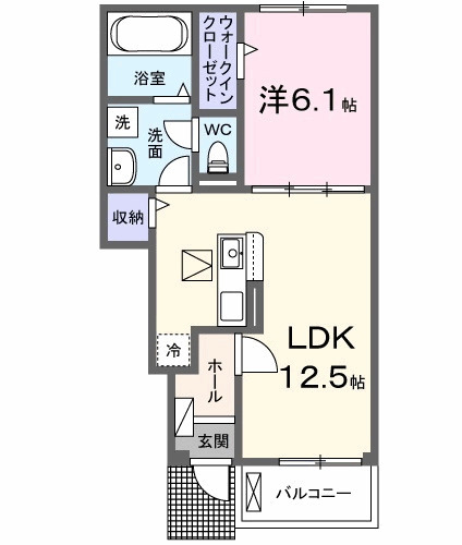 ヒルズ テラス Nの間取り