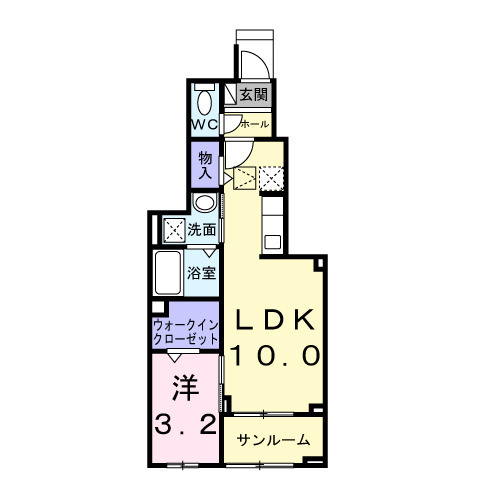 こっこ梅屋敷の間取り