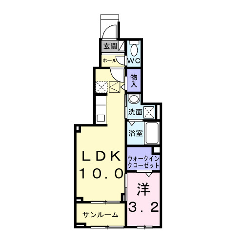 こっこ梅屋敷の間取り