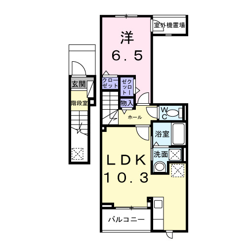 こっこ梅屋敷の間取り