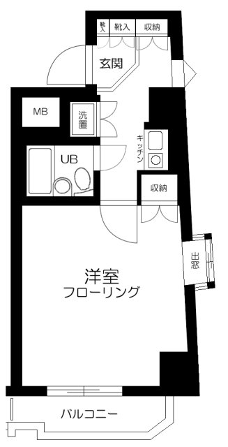 ライオンズマンシヨン白山駅前の間取り