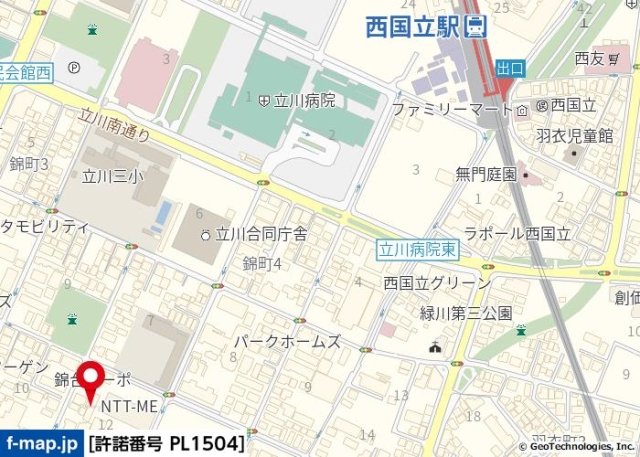 6/13 地図