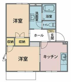 グリーンヒル清水の間取り