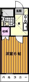 レントハウス奈良町の間取り