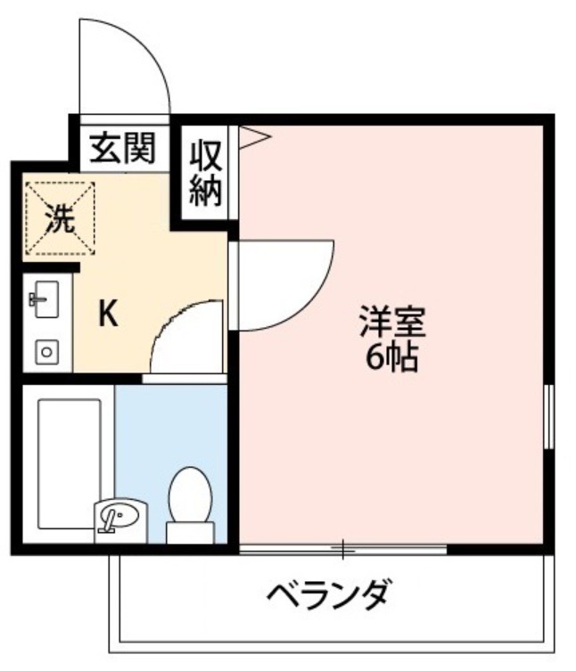 ジュネパレス越谷24の間取り