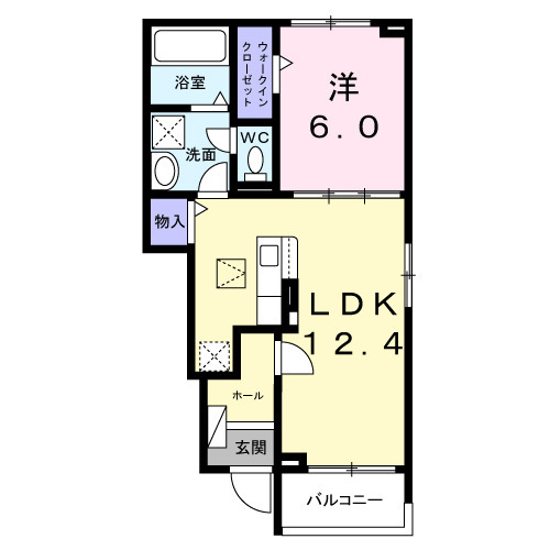 高槻堤町イーストの間取り