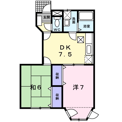 レモンハートⅡの間取り