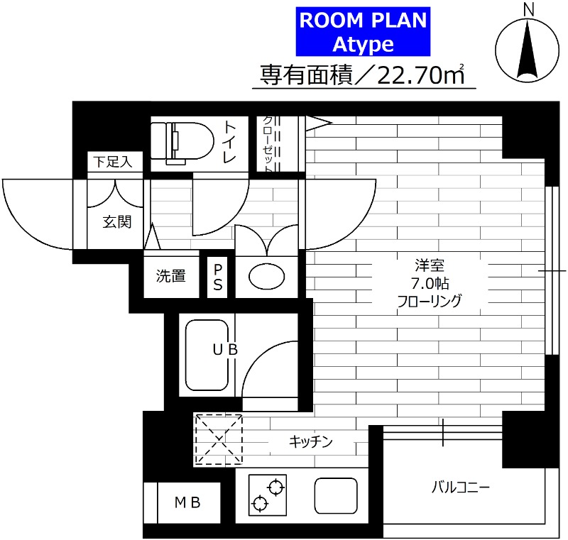 ステージファースト白山Ⅱの間取り
