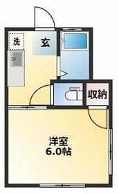 イオチハイツ2号棟の間取り