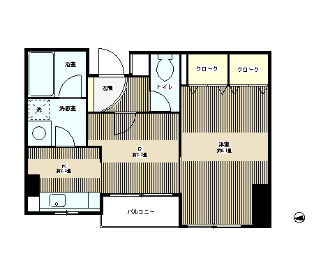 四ツ谷HOUSEの間取り